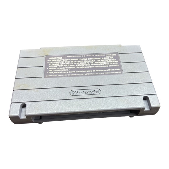 Vintage 1992 Areo The Acrobat SNES Super Nintendo Game - Picture 2 of 2